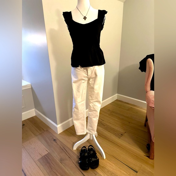 Banana Republic white jeans - Picture 2 of 8